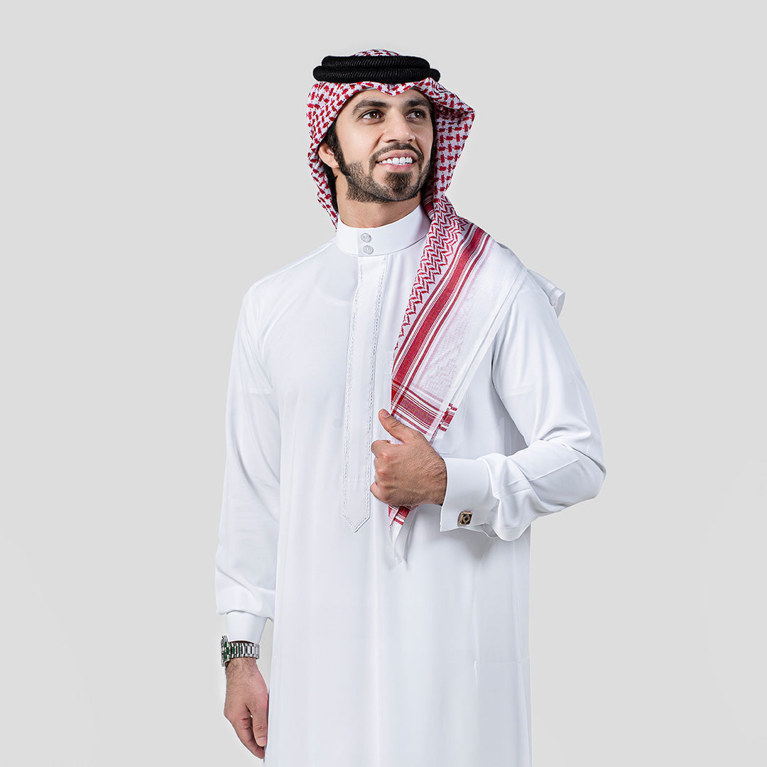 Embroidery Kuwaity Kandura