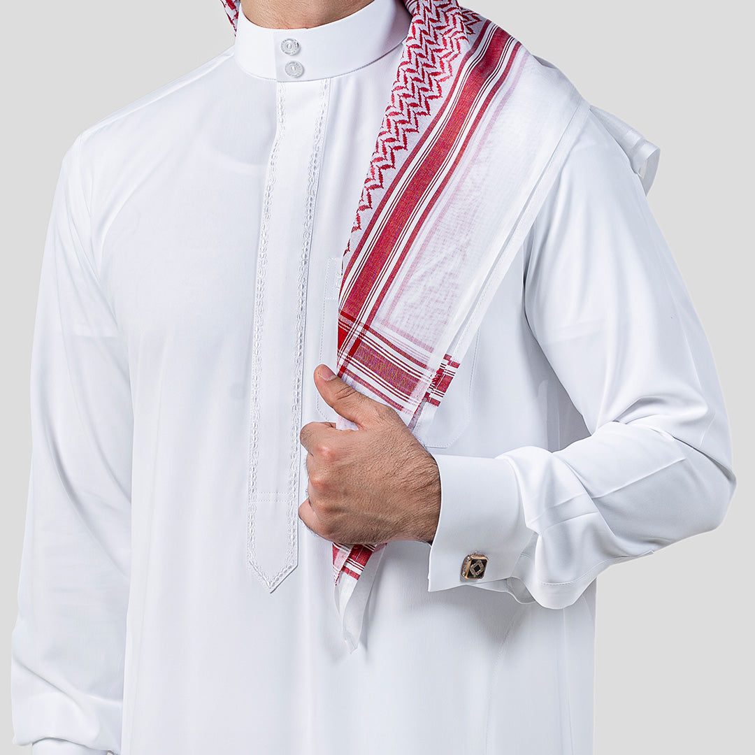 Embroidery Kuwaity Kandura